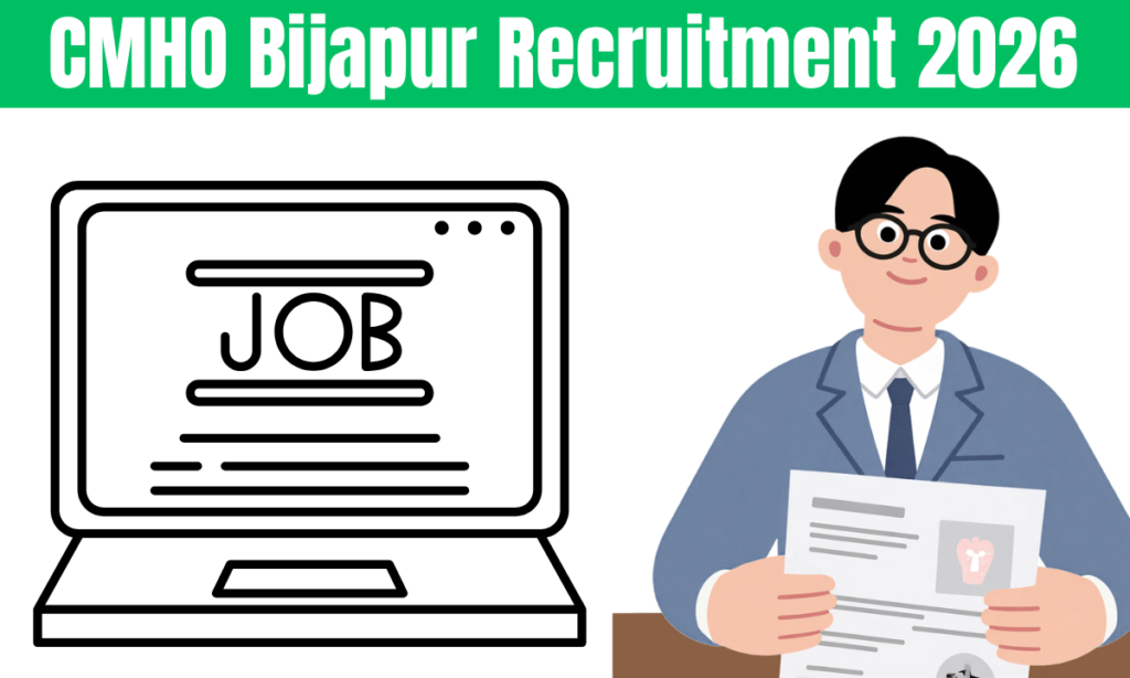 CMHO Bijapur Recruitment 2026 Notification Banner